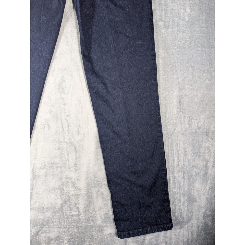 Gloria Vanderbilt Amanda High Rise Tapered Jeans Dark Wash Blue Womens Size 10L - Picture 10 of 13